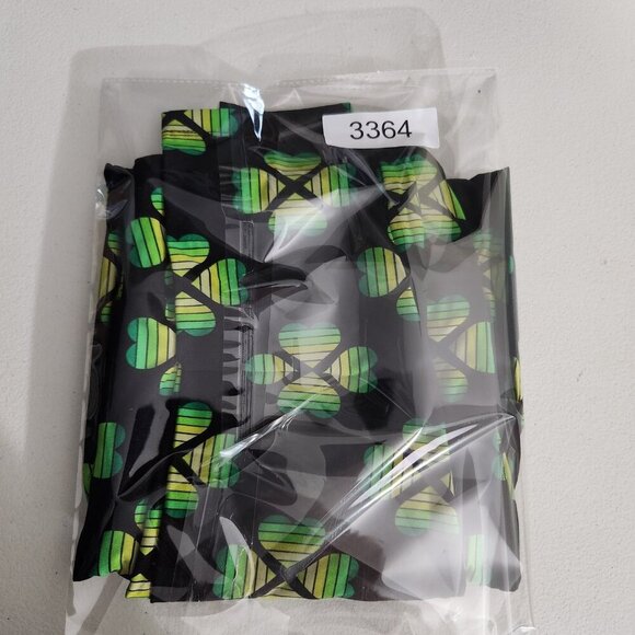 Lularoe Leggings Womens Tall Curvy Clover Heart St Patrick's Day Shamrock Print - Picture 9 of 9